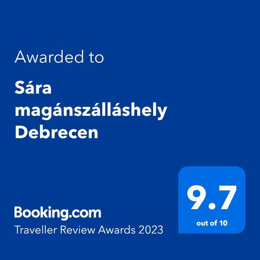 Sara Maganszallashely Debrecen Exterior foto
